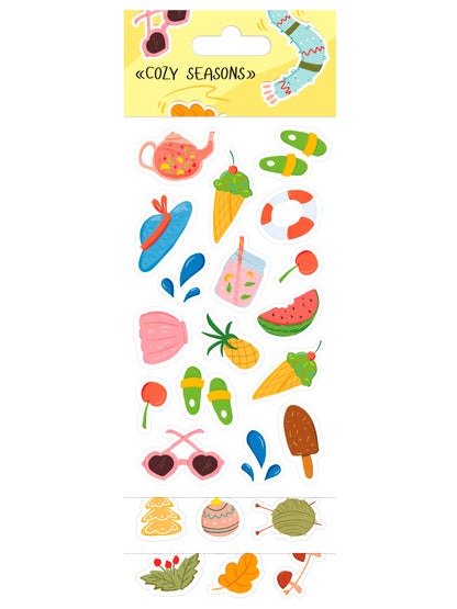 НАБОР НАКЛЕЕК. УЮТНЫЕ СЕЗОНЫ
