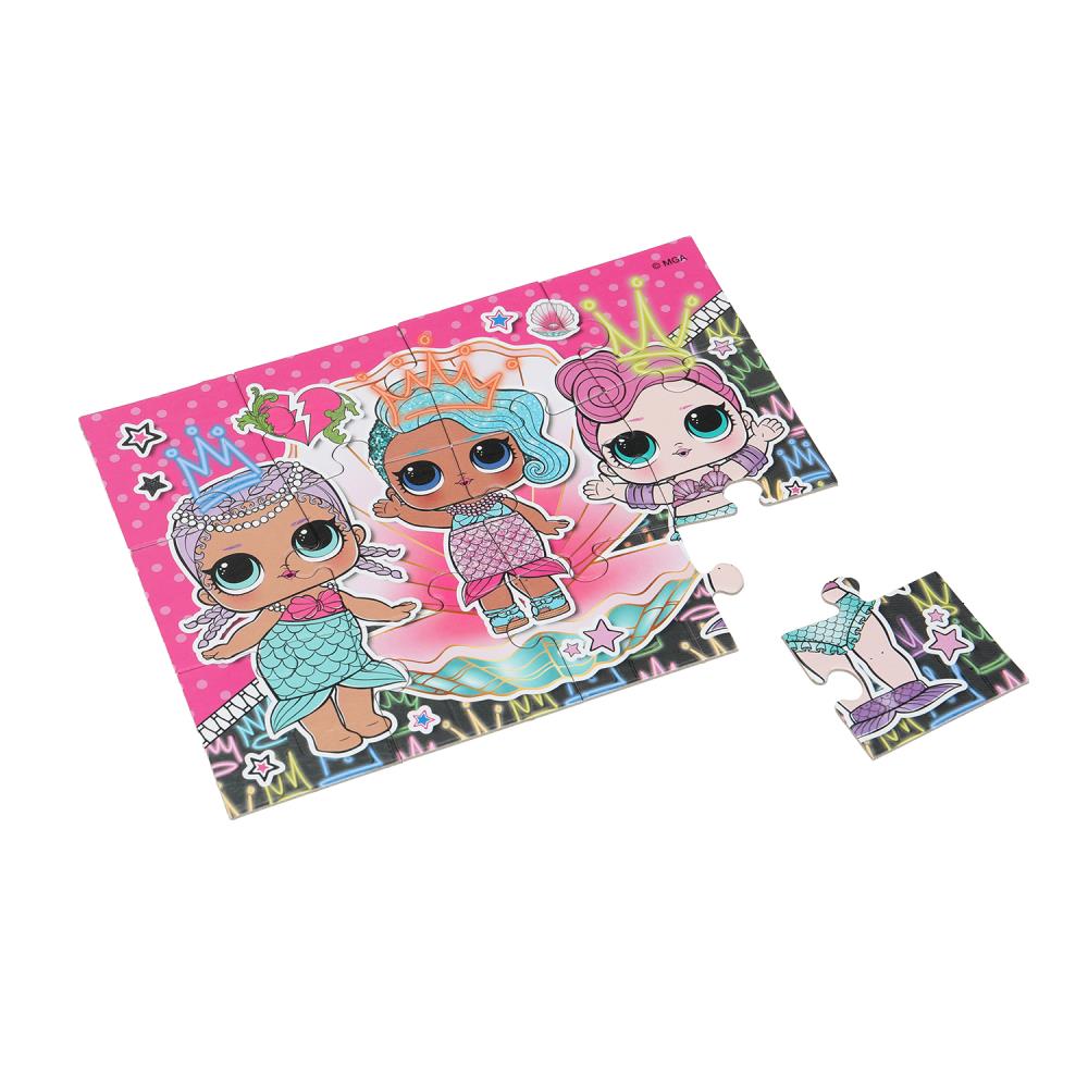 LOL. Пазлы в коробке 12 макси деталей. 90х65х25 мм. Умные игры в кор.256шт