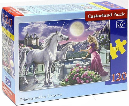 Puzzle-120 MIDI В-13098 Единороги