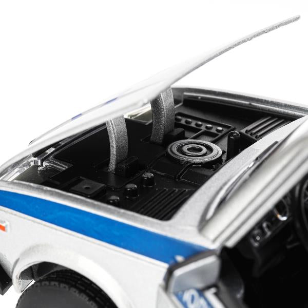 Машина металл свет-звук LADA ваз 2107,дв,к,баг,св-зв,ин,17,5 см,ПОЛИЦИЯ сер Технопарк в кор.2*18шт