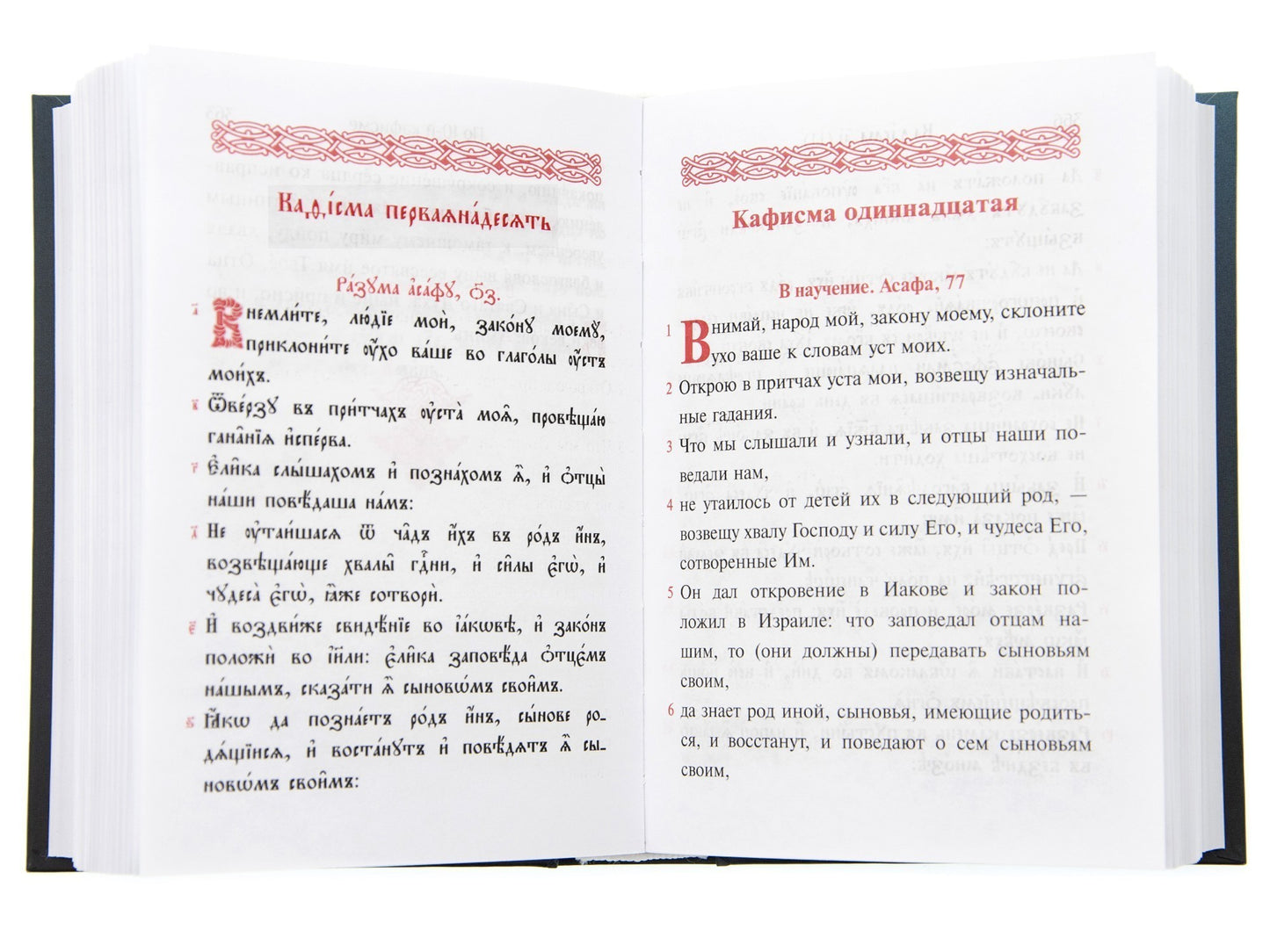 Псалтирь учебная на церковно-славянском языке с параллельным переводом на русский язык П. Юнгерова.