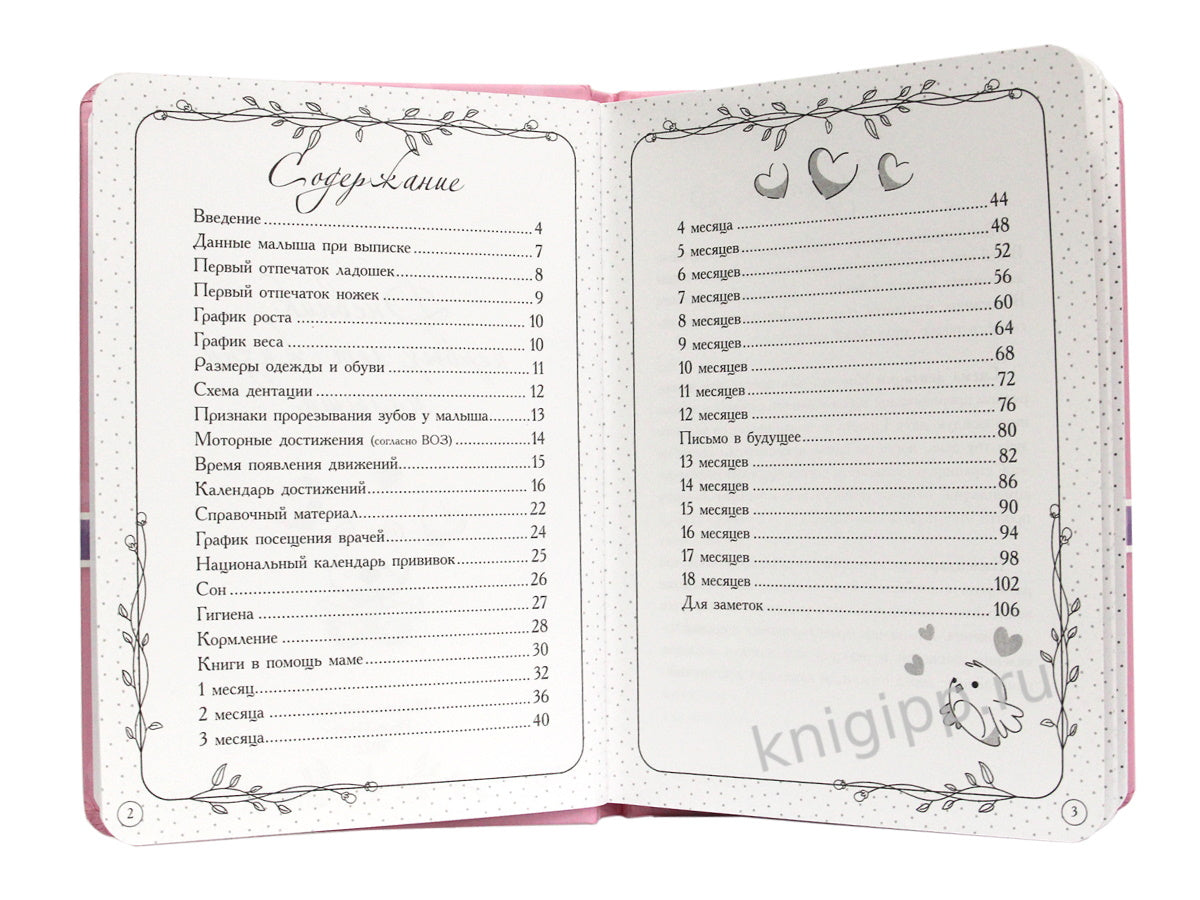 ДНЕВНИК ПЕРВЫХ ЛЕТ ЖИЗНИ МАЛЫША. НАША ДОЧЕНЬКА