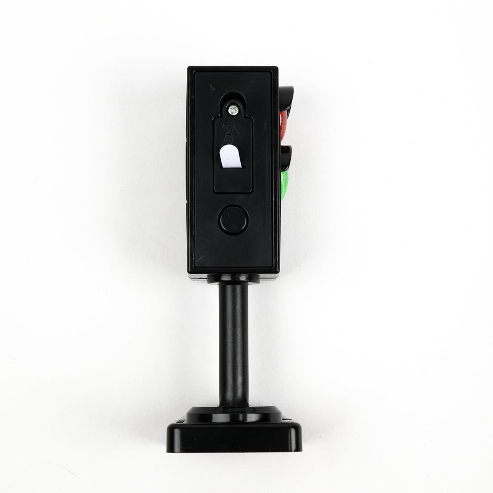 Модель пластиковый свет СВЕТОФОР С ДОРОЖНЫМИ ЗНАКАМИ, блистер Технопарк в кор.2*96шт