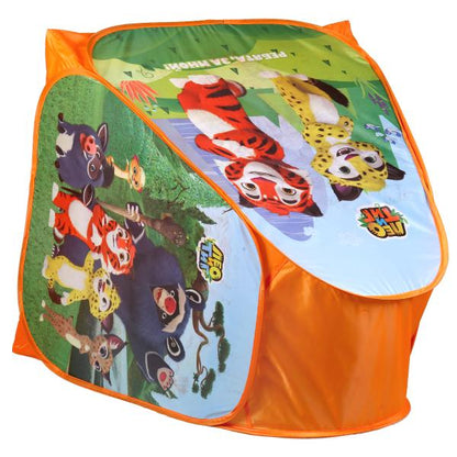 GFA-LEOTIG01-R 279977 Палатка детская игровая ЛЕО и ТИГ 81х90х81см, в сумке Играем вместе в кор.24