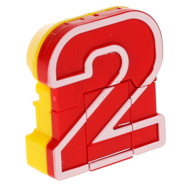 Робот супербот, трансформирующийся в цифру 2, блист.17,5*12*2,5см ТЕХНОДРАЙВ в кор.180шт