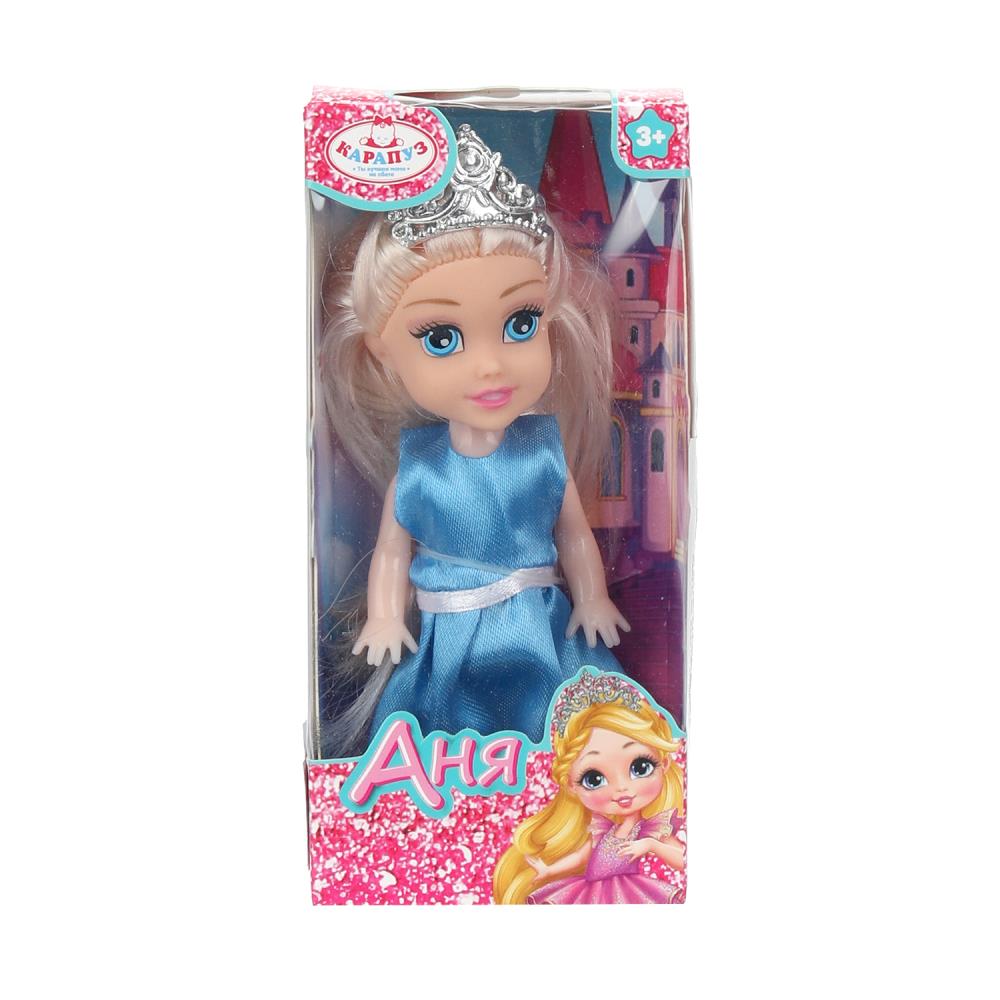 Кукла Анечка 12 см, акс, кор КАРАПУЗ в кор.2*240шт