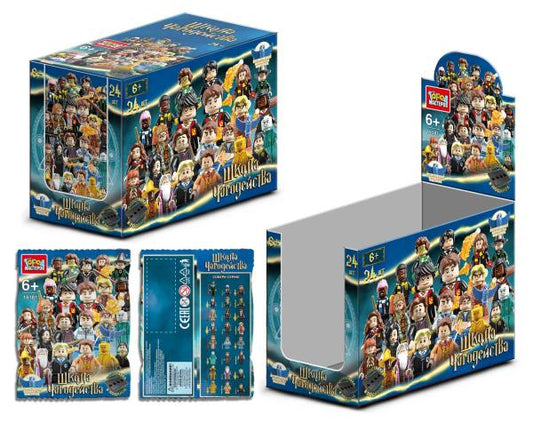 Конструктор фигурки школа чародейства в пакетах. дисплей Город мастеров уп-24шт в кор.2*20уп