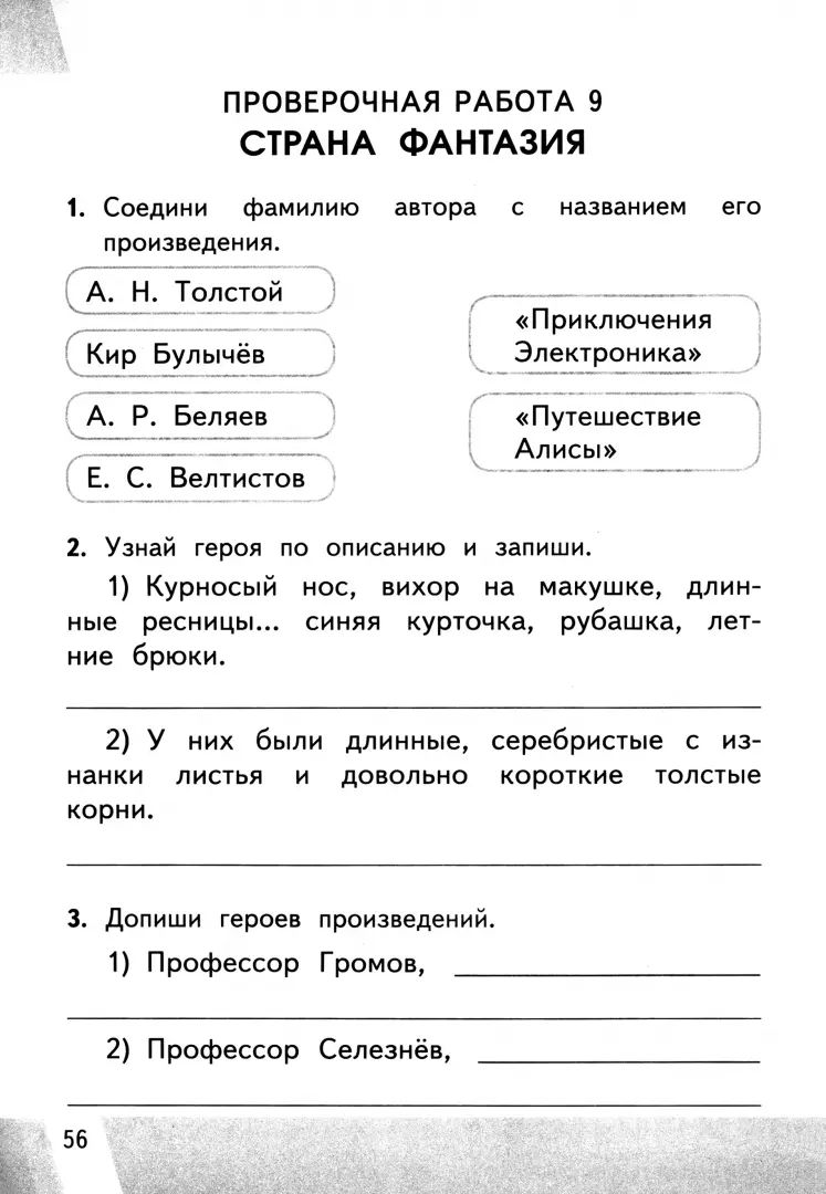 КИМн-ВПР. Итоговая аттестация 4 кл. Литературное чтение. / Шубина. (ФГОС).