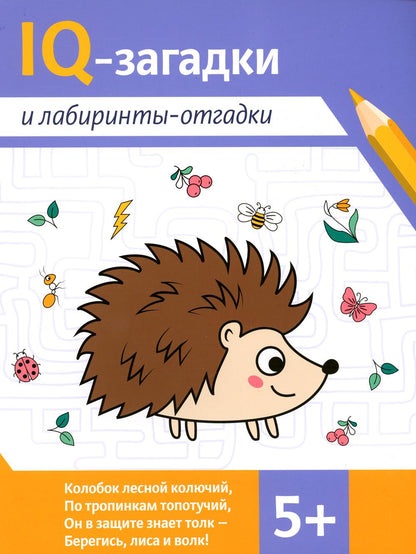 IQ-загадки и лабиринты-отгадки: 5+