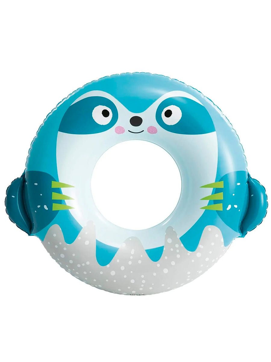 Intex. Круг надувной, CUTE ANIMAL TUBES, от 8 лет, 3 разн. вида арт.59266NP