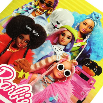 Папка БАРБИ с 10 вкладышами, barbie extra Умка в кор.4*30шт