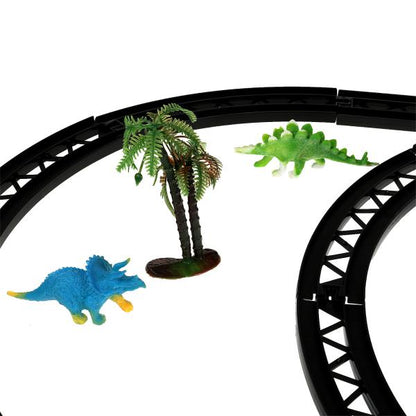 Железная дорога ПАРК dinosaures pour 228, cor.47*33*5,3cm ИГРАЕМ ВМЕСТЕ в kor.2*18шт