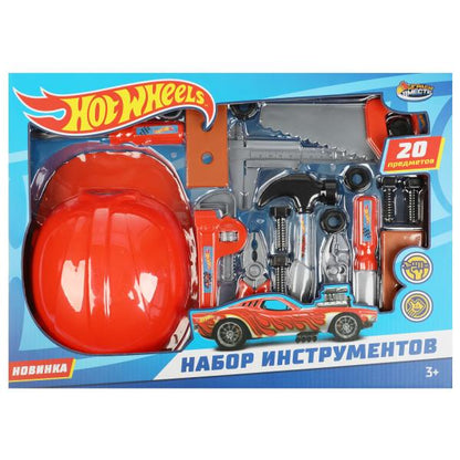 Набор инструментов ХОТ ВИЛС кор.43*6*31см ИГРАЕМ ВМЕСТЕ в кор.2*21шт