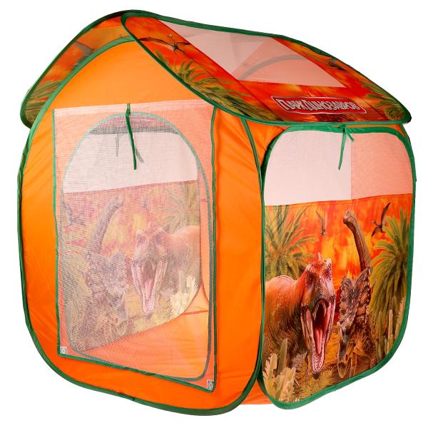 Палатка детская игровая ПАРК динозавров 83х80х105см, в сумке Играем вместе в кор.24шт