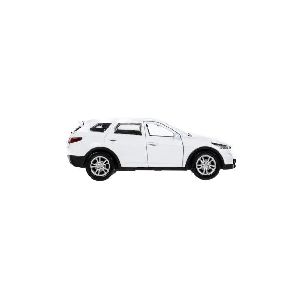 Machine en métal HYUNDAI SANTAFE 12 cm, double, bagage, acier, blanc, cor. Parc technologique dans le cor.2*36шт