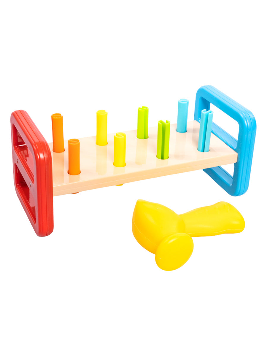 Игрушка "Забивалка. Радужные столбики" Baby toys