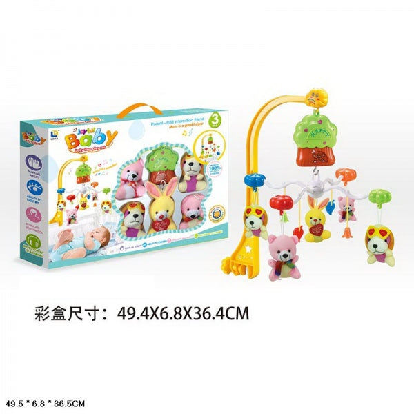 Погремушка муз. на подвеске в кор. в кор.2*12шт