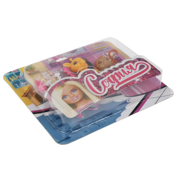 Аксессуары для кукол 29 см 2 питомца с акс для Софии, блист КАРАПУЗ в кор.72шт