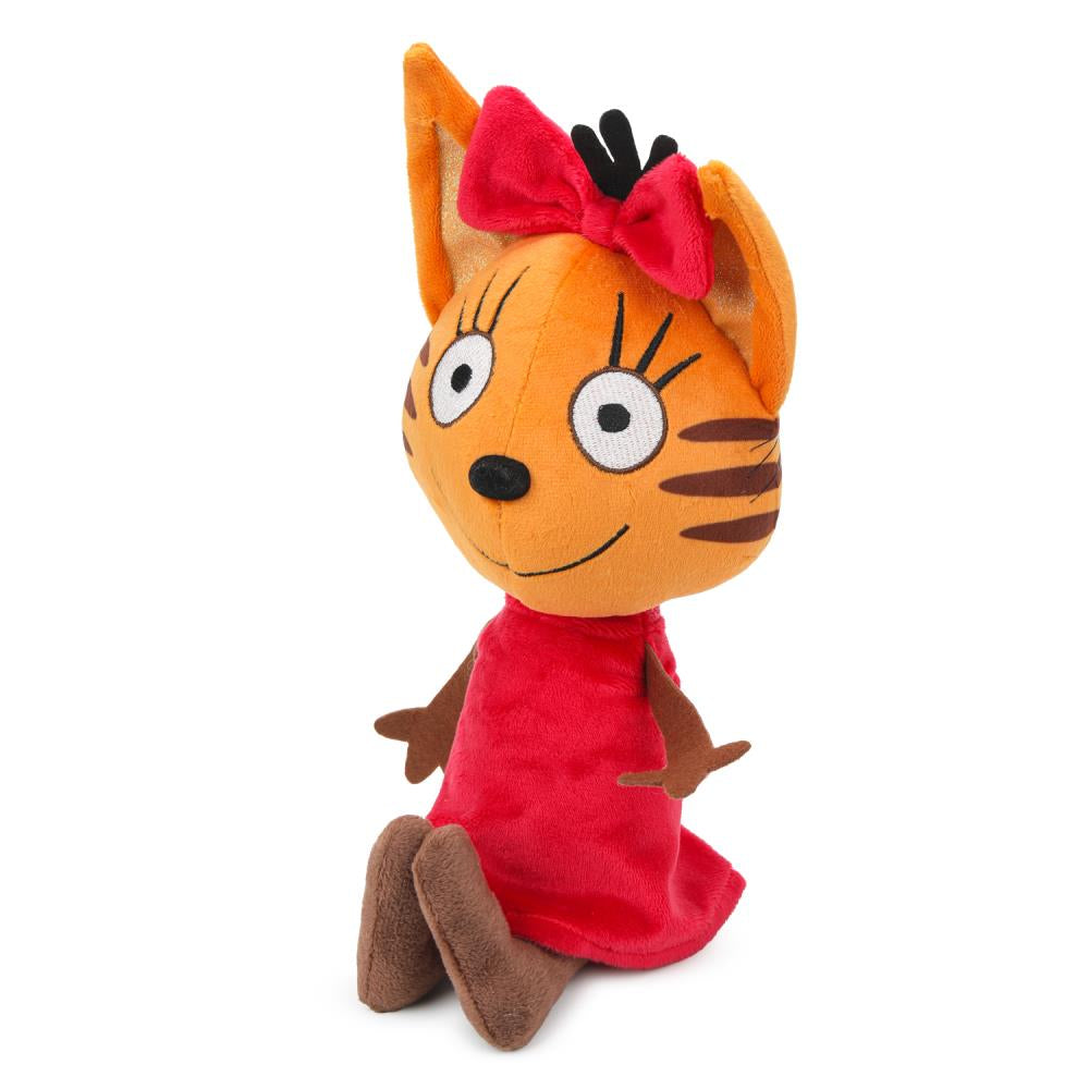 Jeu de trois kilos, trois chats, caramel, 30 cm, sans puce МУЛЬТИ-ПУЛЬТИ в кор.24шт
