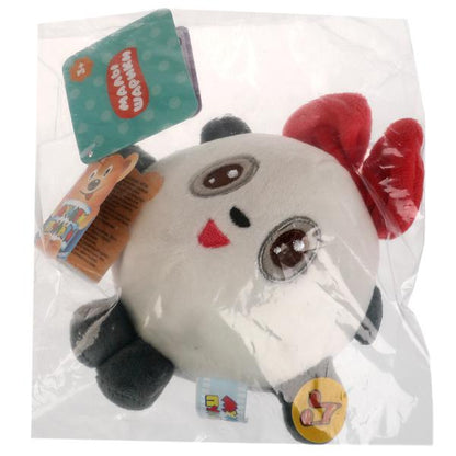 Игрушка мягкая МАЛЫШАРИКИ Пандочка 10см, муз. чип, в упаковке. МУЛЬТИ-ПУЛЬТИ в кор.24шт