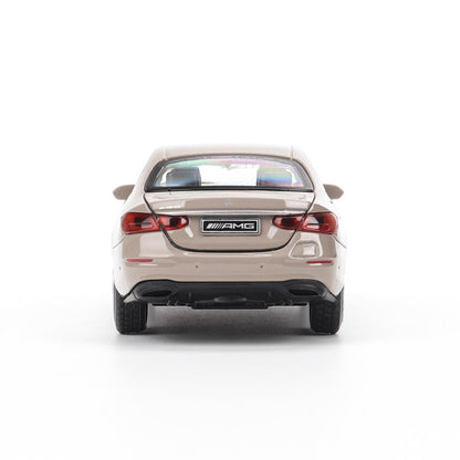 Машина металл MERCEDES-BENZ classe e amg 12см, дв,баг,ин,золотистый, кор. Parc technologique dans le cor.2*36шт