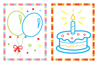 Первые подарки:книжка-раскраска