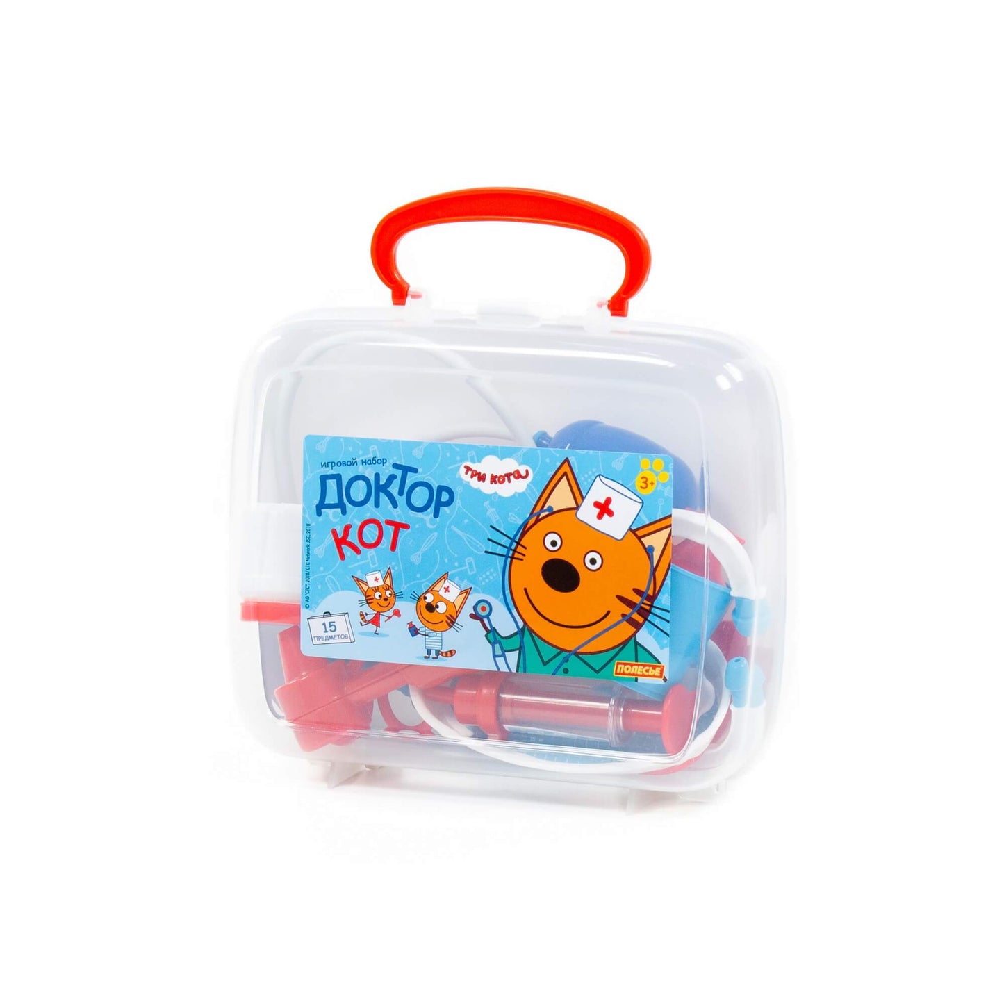 Полесье. Набор "Доктор" Три Кота (в чемоданчике) арт.65346 /4