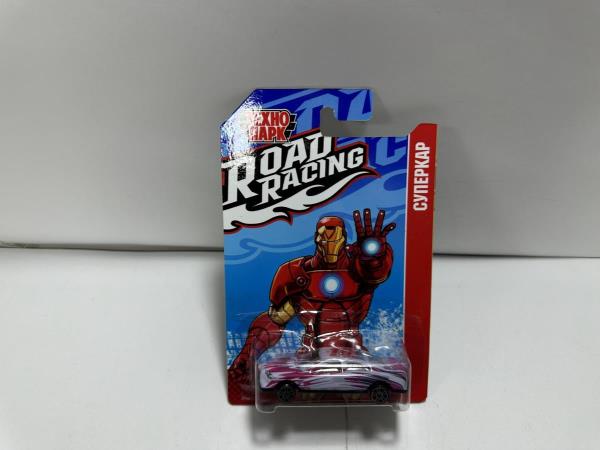 Machine en métal ROAD RACING SUISSE, voiture en métal de 7,5 cm, dans un assortiment, en blister. Parc technologique en cor.2*420шт