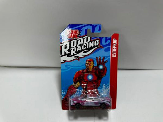 Machine en métal ROAD RACING SUISSE, voiture en métal de 7,5 cm, dans un assortiment, en blister. Parc technologique en cor.2*420шт