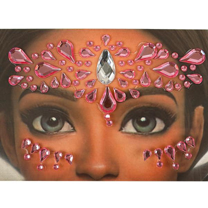 Косметика ДЛЯ ДЕВОЧЕК стразы для лица МИЛАЯ ЛЕДИ в кор.6*24шт