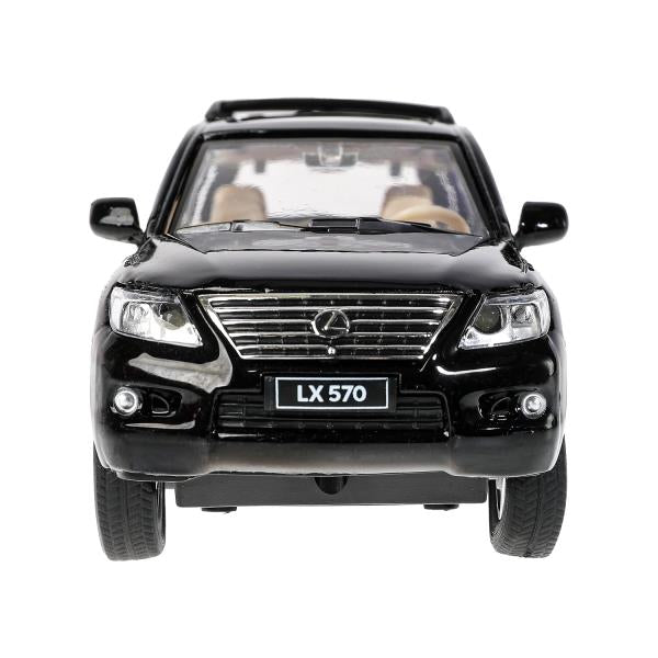 Machine en métal pour le véhicule LEXUS LX570, 14,7 cm, double, bagage, technologie d'inertie dans la couleur 2*24 pouces