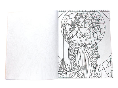 РАСКРАСКА ВИТРАЖИ. БОГИНИ СВЕТА