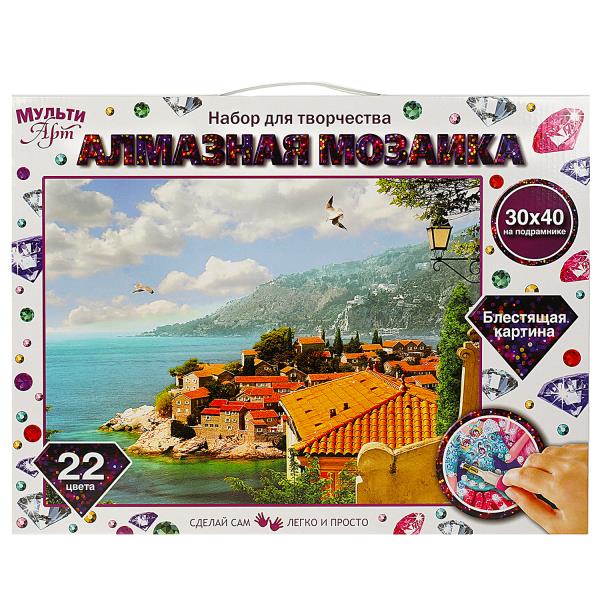 Mosaïque en aluminium 30*40 cm avec une couverture totale pour la photographie d'italie du MOA ATS en cor.24