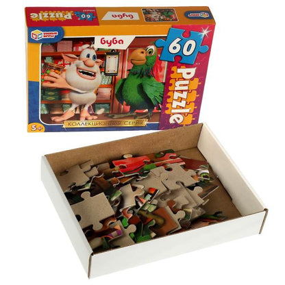 Буба. Коллекционная серия. Пазл классический в коробке. 60 деталей. Умные игры. в кор.24шт