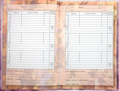 Дневник школьника 4кл ФГОС