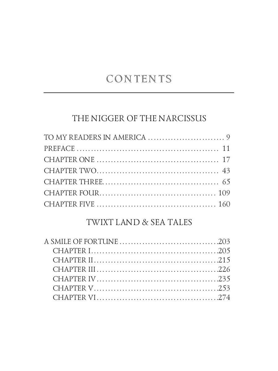 The Nigger of the Narcissus, Twixt Land & Sea Tales = Негр с Нарцисса и Рассказы о суше и море: на англ.яз