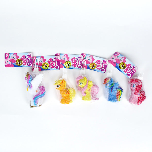 ФИГУРКА ДЛЯ ВАННОЙ "ИГРАЕМ ВМЕСТЕ" MON PETIT PONEY, В АССОРТ. В СЕТКЕ (РУСС. УП.) dans кор.6*48шт