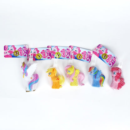 ФИГУРКА ДЛЯ ВАННОЙ "ИГРАЕМ ВМЕСТЕ" MON PETIT PONEY, В АССОРТ. В СЕТКЕ (РУСС. УП.) dans кор.6*48шт