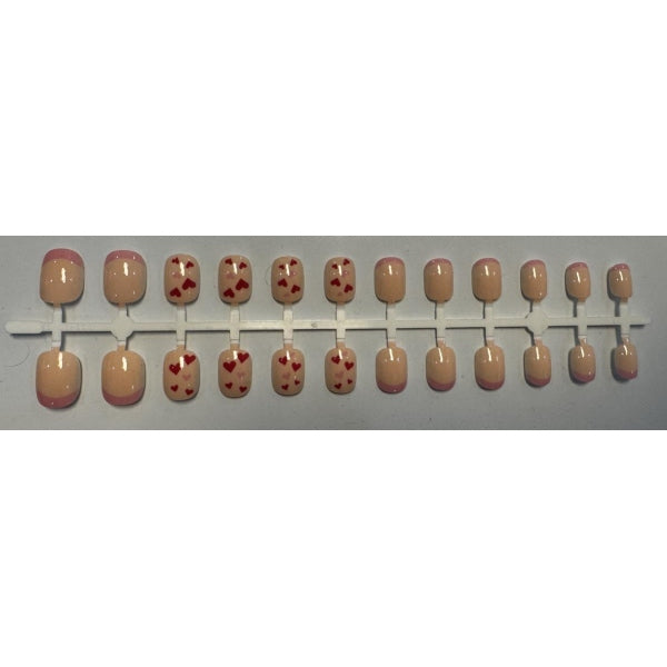 Косметика ДЛЯ ДЕВОЧЕК накладные ногти фрозен в коробке - в кор.60*12шт