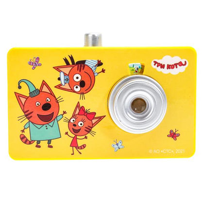 Проектор-фотоаппарат, 8 кадров Три Кота , на блисте Умка в кор.180шт