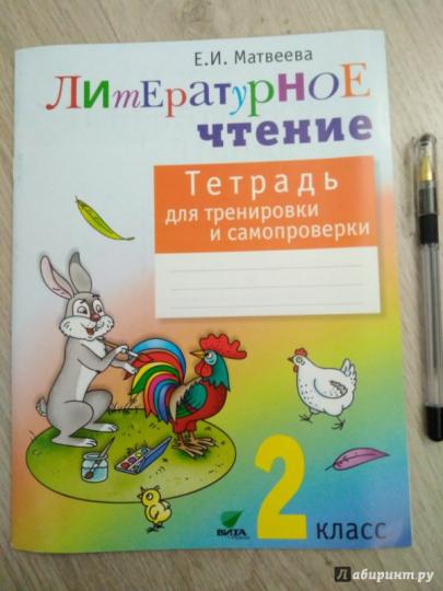 Литературное чтение 2кл [Тетр.для тренир.и сам.]