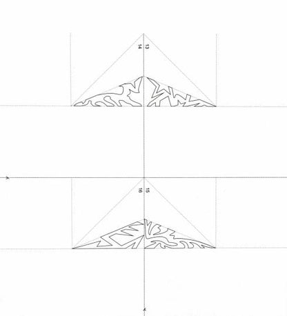 Волшебные снежинки. Новогодний тренд. 24 модели. Набор для вырезания "НОВОГОДНИЕ СНЕЖИНКИ"