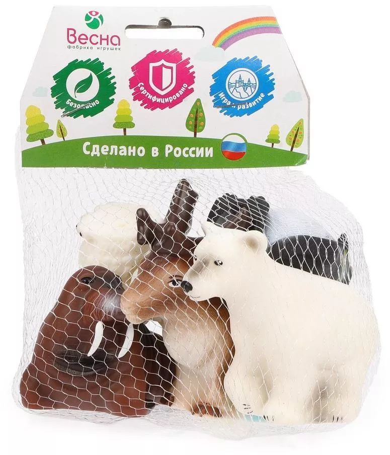 Весна. Набор "Животные Арктики и Антарктики" арт.В3467/10