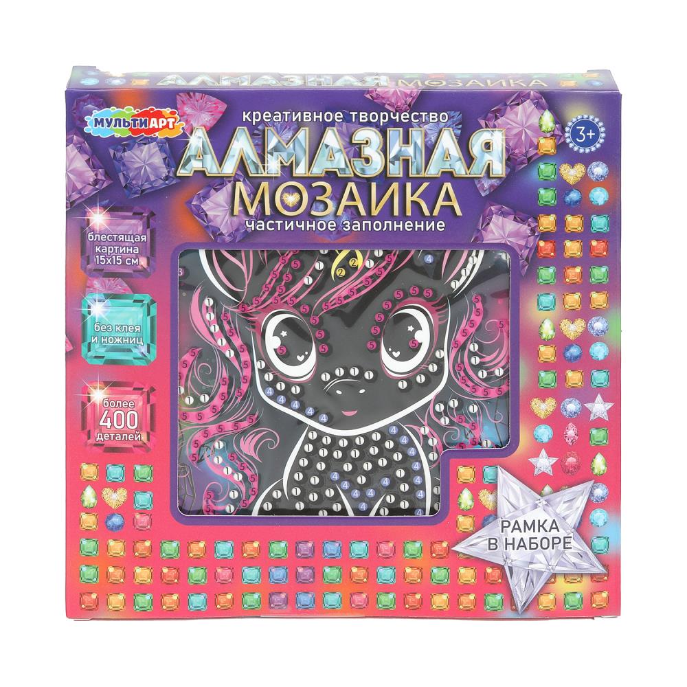 Mosaïque d'image pour téléphone noir 15*15, en corbeau, éditeur de musique ATS en cor.48шт