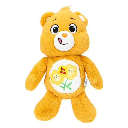 Игрушка мягкая мишка желтый 20см, озвуч., в пак. Jouer à la cor.24шт