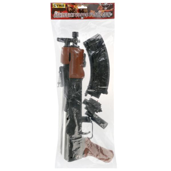 Automatique avec laser. прицелом, , со съемным прикладом, с глушителем, с фонарем в пак. dans le cor.3*16шт