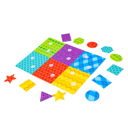 Игра на липучках "Методика Сегена" из фетра, набор № 1