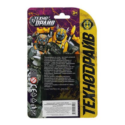 Робот СУПЕРБОТ, трансформирующийся в машину, асс.блист.13*21*5см ТЕХНОДРАЙВ в кор.2*96шт
