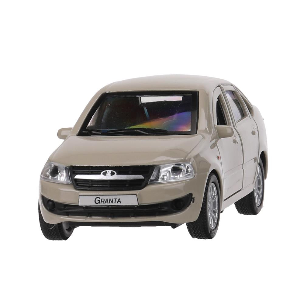Машина металл LADA granta 11,5 см, двери, инерц, бежевый, кор. Технопарк в кор.2*36шт