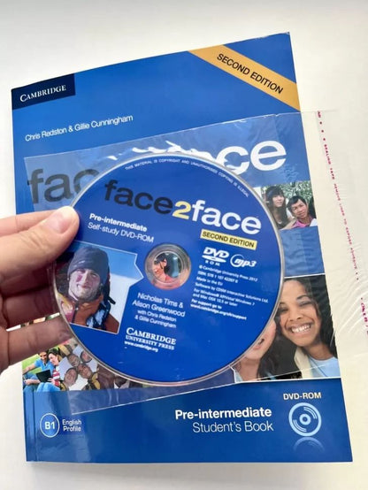 Face2Face. Книга для студентов начального и среднего уровня. + DVD